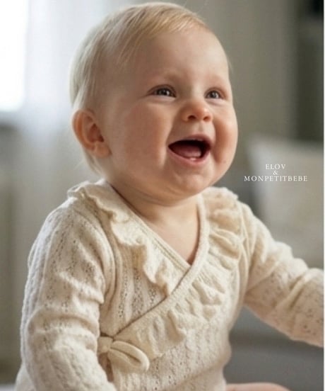 即納 mon petit bebe Lauren frill suit