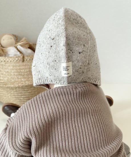 即納Popcorn nit bonnet