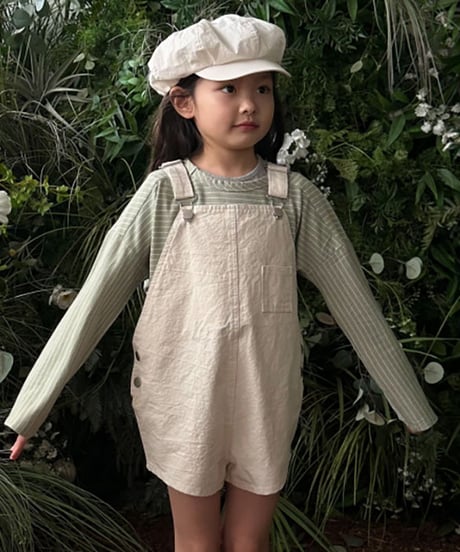 即納jeje short  salopette