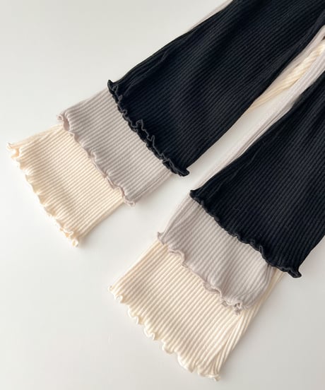 即納80-120cm mellow lib flare pants