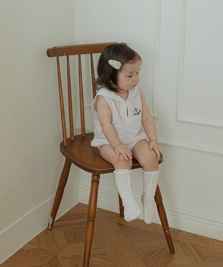即納mini beige lace socks