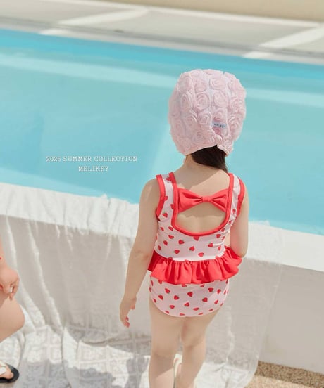 予約 melikey Berry Swim Set