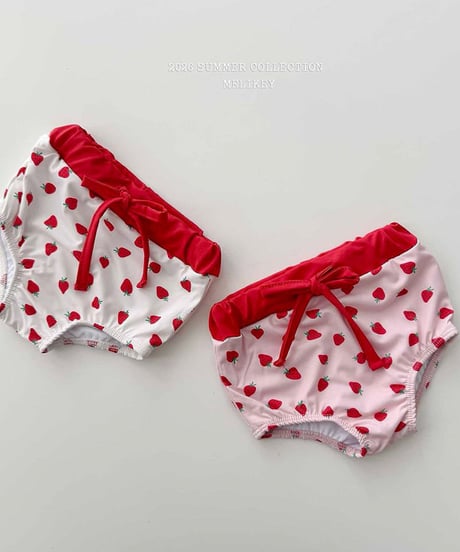 予約 melikey Berry Swim Set
