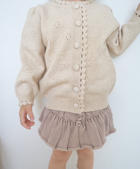 即納girly cardigan