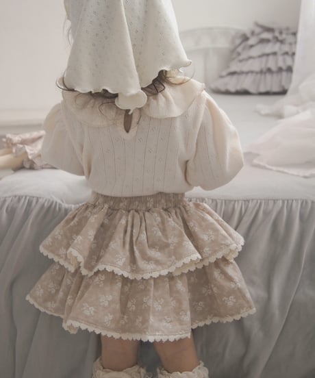 即納 mon petit bebe Olivia skirt