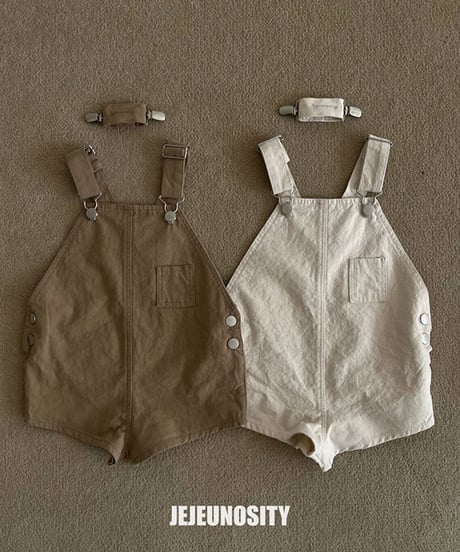 即納jeje short  salopette