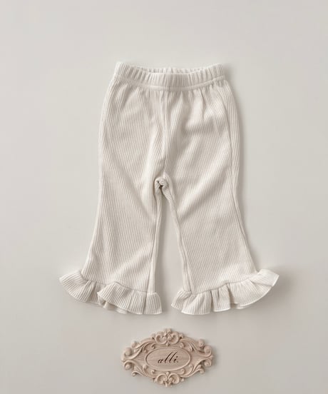 即納 Laura frill pants