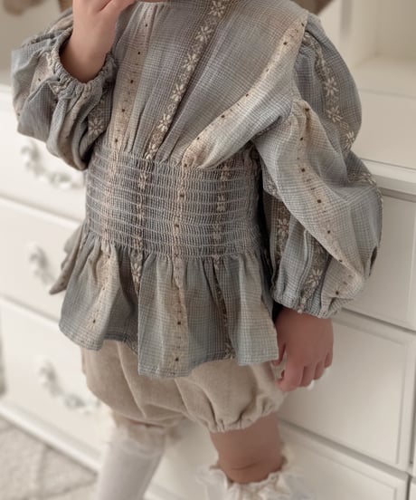 即納Anne shirley Hayes smoke blouse