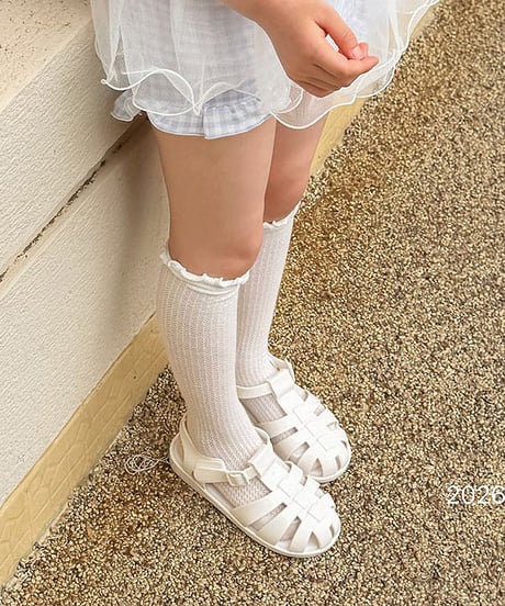 予約ninibello Mimi Frill Leggings (3/4 Length)