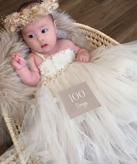 即納60-100cm tulle dress