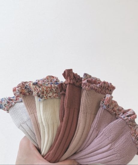 liberty frill lib socks