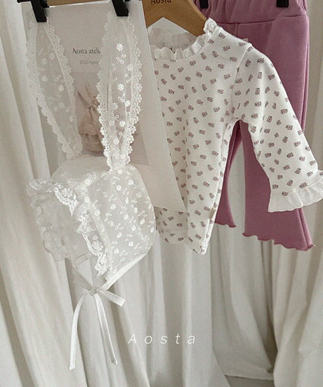 即納 aosta Lace rabbit hat