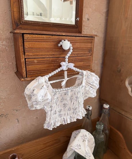 一部即納 marron Flower swimming suit