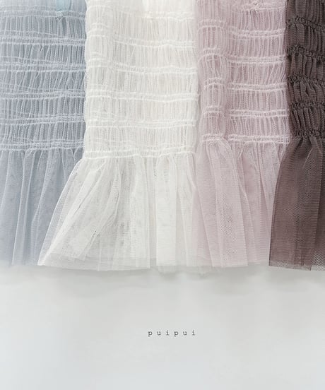 即納puipui Shasha bustier