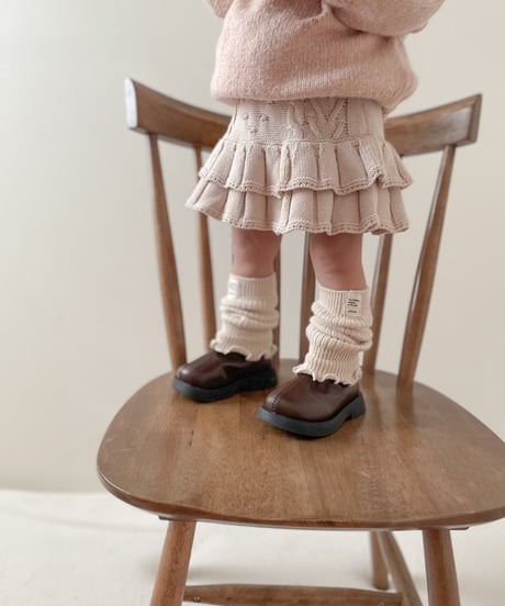 即納knit skirt