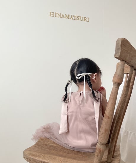 即納ribbon strap tutu dress