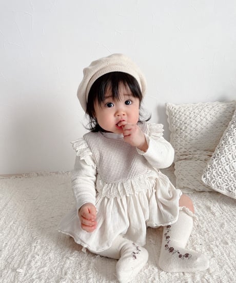 即納peekaboo thermal ribbon bib