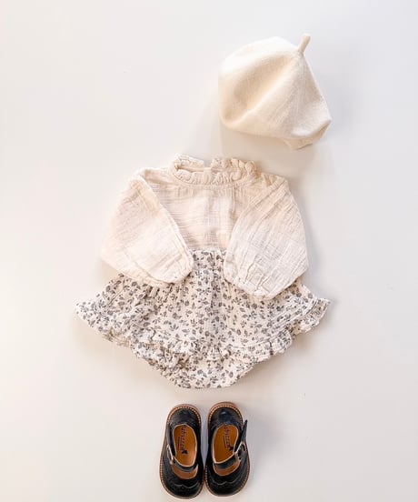 即納 petit flower frill skirt