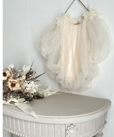 即納Fairy tulle rompers