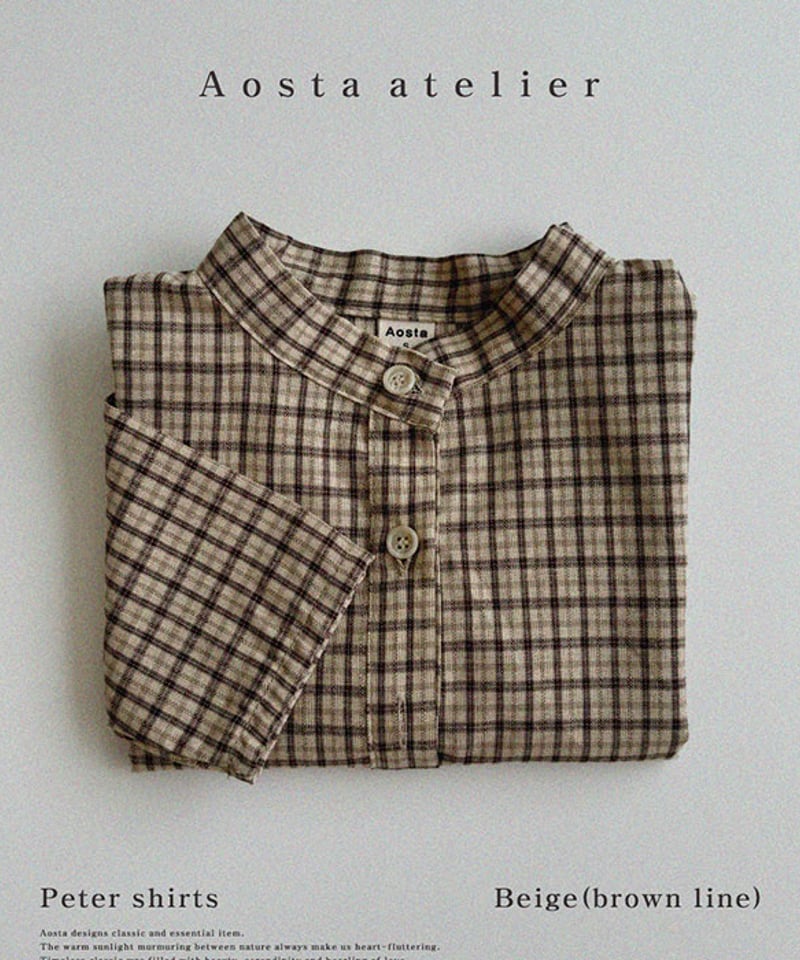 即納aosta Peter shirt | alli.