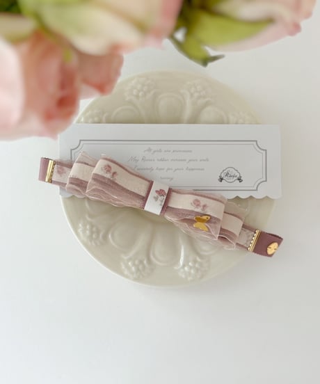 即納veil ribbon hair band