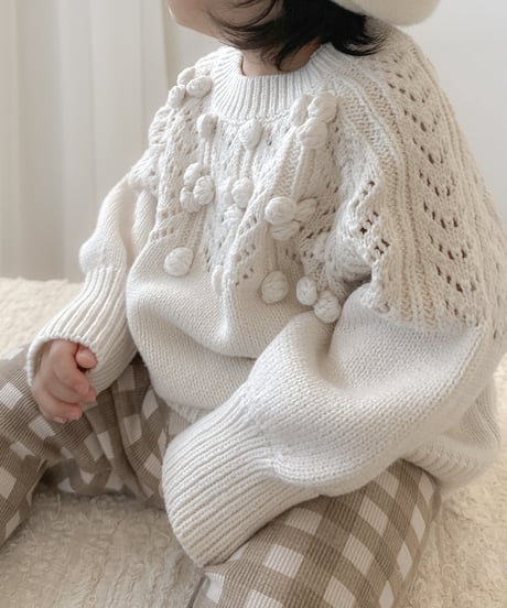 即納pokopoko  knit