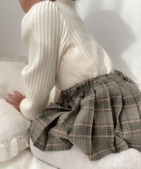 即納 pleats skirt bloomers
