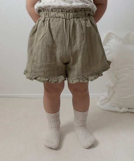 予約mimi market Frill shorts
