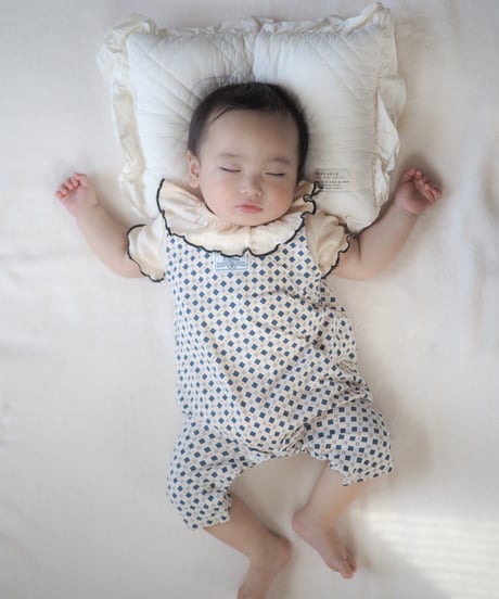 即納Ruffle Collar Eyelet body suit