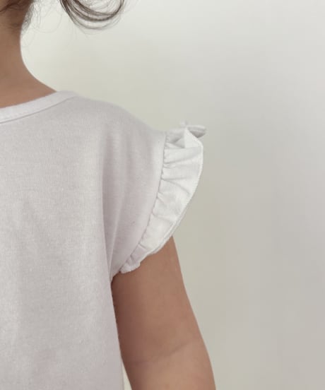 即納bebe nine Angel Summer Frill T