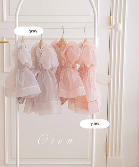 即納OREN Serena pin tuck oganza suit