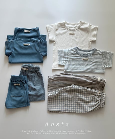 即納aosta cool linen pants
