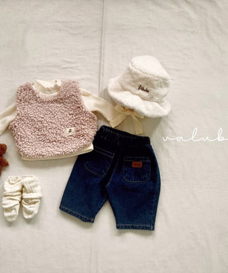 即納 valubebe Baby sheep vest(bebe)