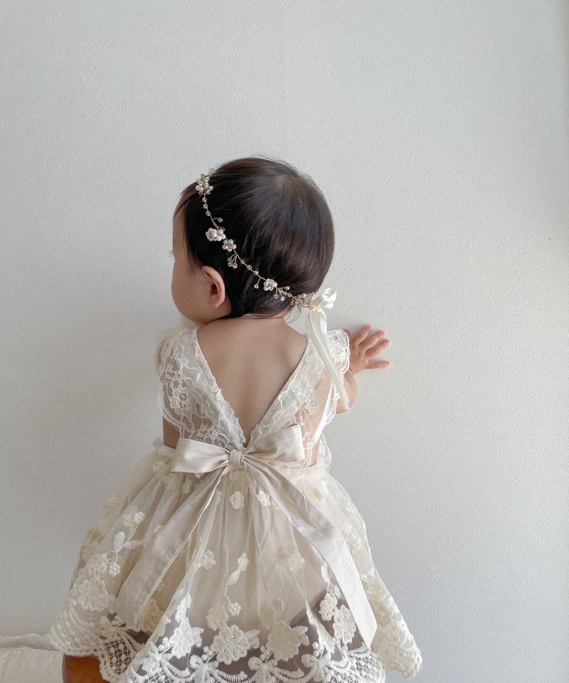 MerryRose 　Albelobelo アルベロベロ　エプロン　レース 即納lace apron rompers | alli.