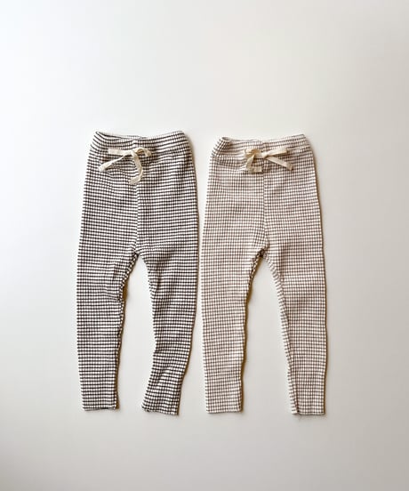 即納monbebe  stripe lib leggings