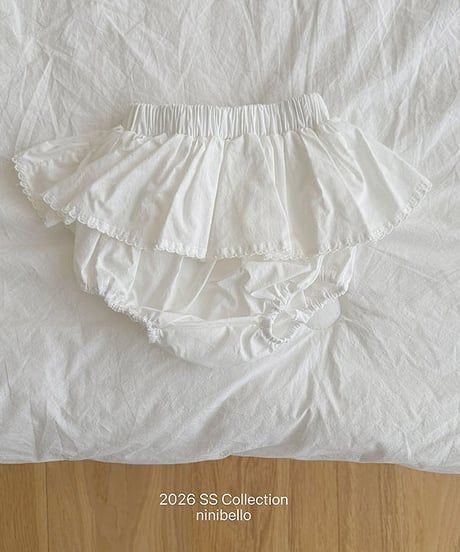 予約ninibello Bubble Pop Skirt Bloomers
