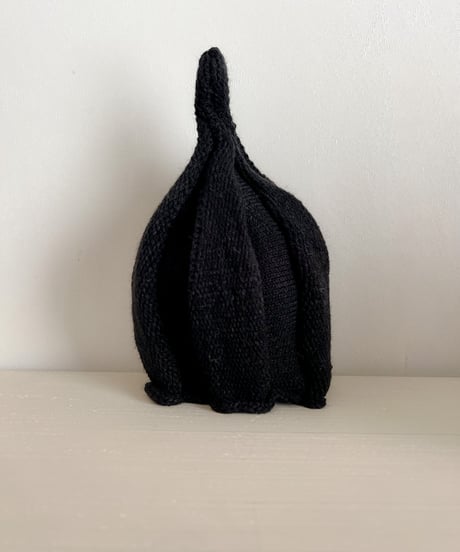 即納baby pointed knit hat