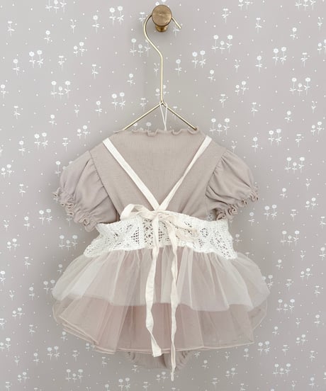 即納  Knit Bustier
