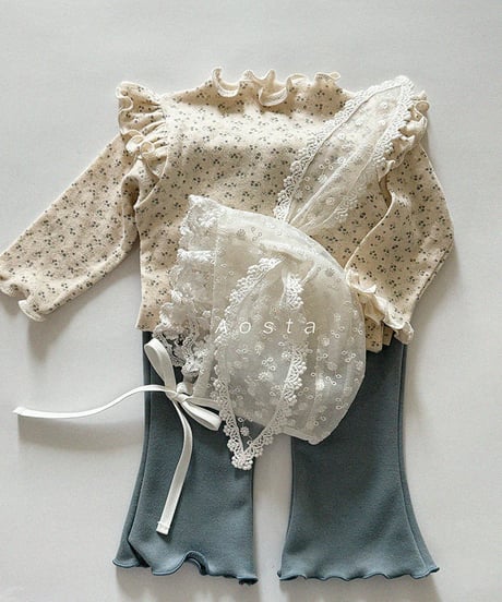 即納 aosta Lace rabbit hat