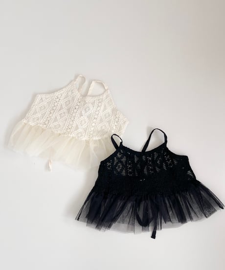 即納  Knit Bustier