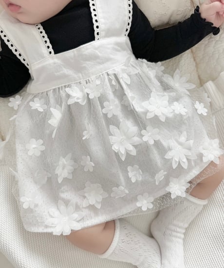 即納 sparkling flower Bustier