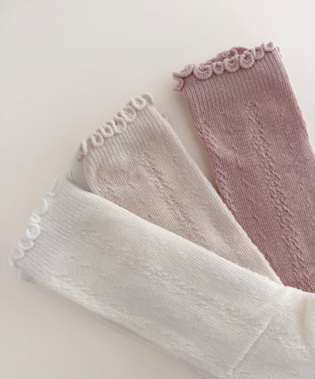 即納openwork  high socks  set