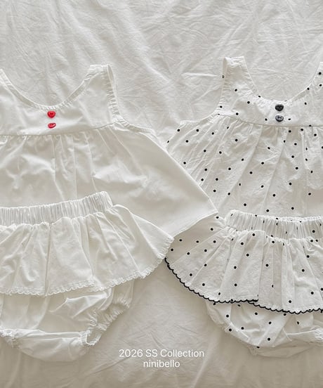 予約ninibello Bubble pop nashi blouse