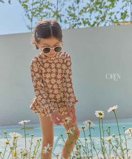 予約 OREN Solea Fleur Rash Guard