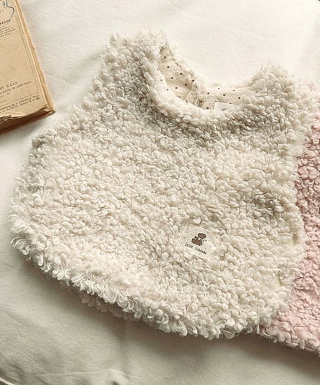 即納 valubebe Baby sheep vest(bebe)