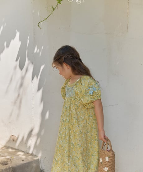 予約 OREN Solara Smocking Dress
