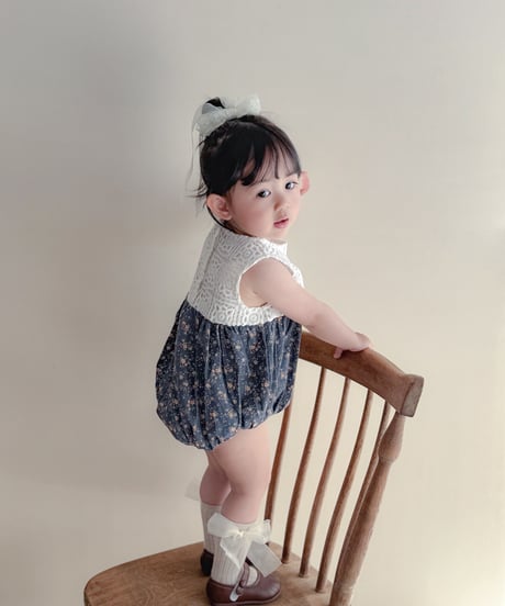 即納 Crochet Flower Rompers