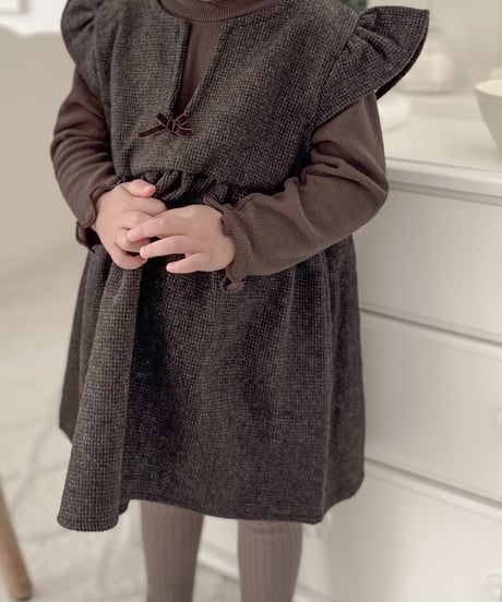 即納 valubebe Hairy wool One Piece(bebe)