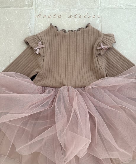 即納aosta Camellia dress