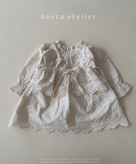 即納 aosta Lace bustier